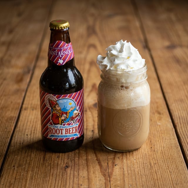 Root Beer Float W/ Saint Arnold's.