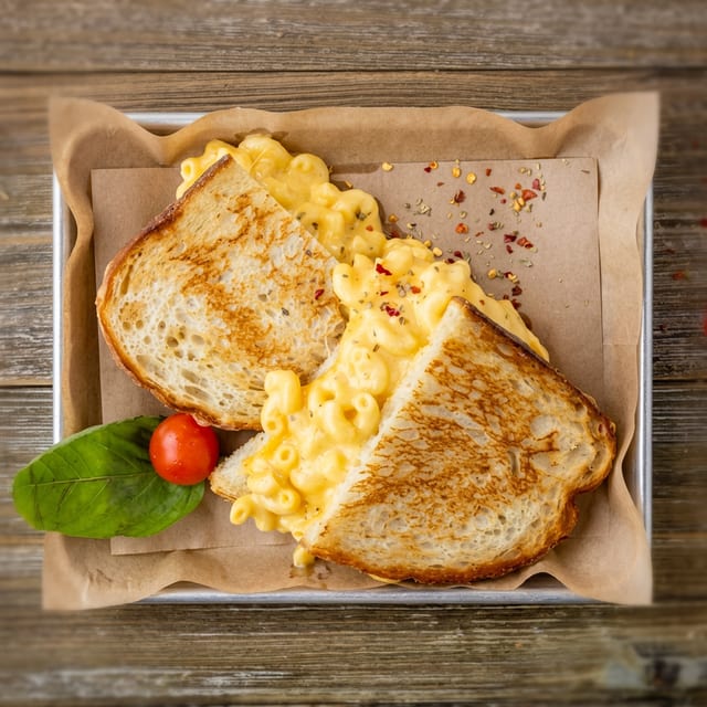 Grilled Mac & Cheese.