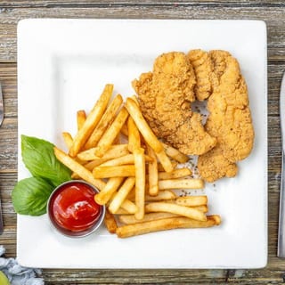 Kids Chicken Strips Combo