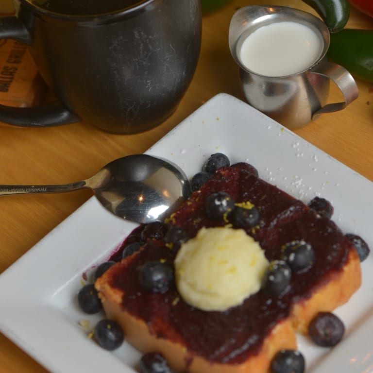 Delicious Pound Cake and More at Our Restaurant
